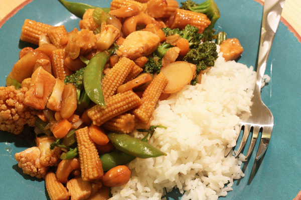 Mostly local stirfry