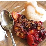 Blackberry Peach Crumblecrisp