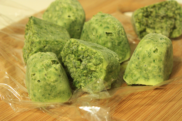 Frozen pesto