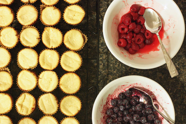 Preparing for topping