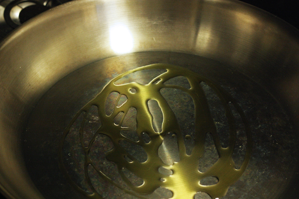 Oil swirls