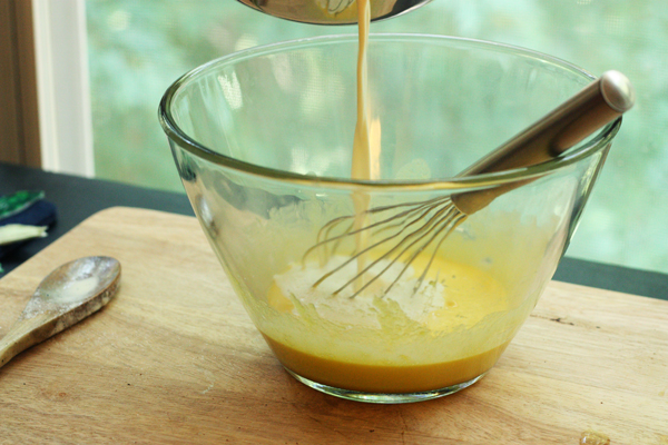 The custard