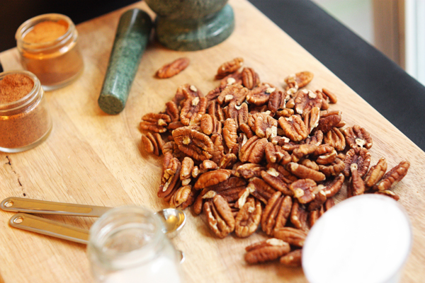 Naked pecans