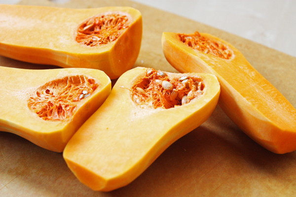 Inside the butternuts