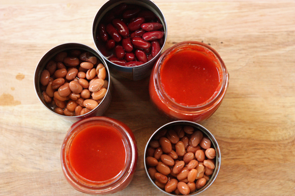 The canned goodies