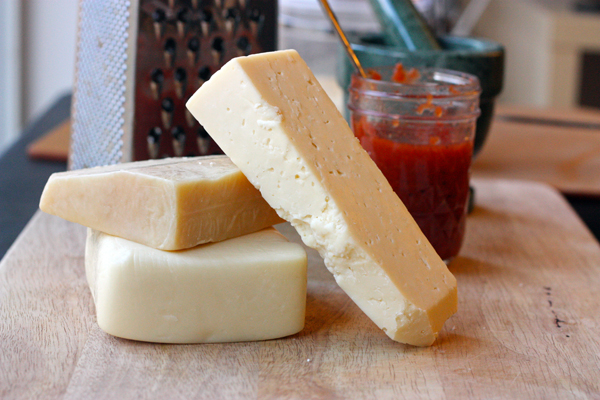Delicious cheeses