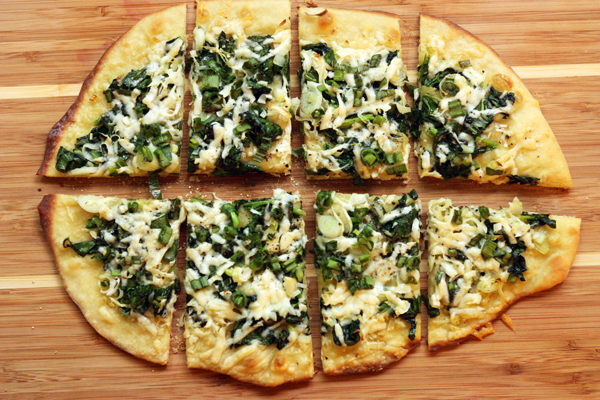 Spring Greens Flatbread