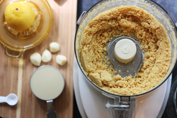 Ground up chick peas