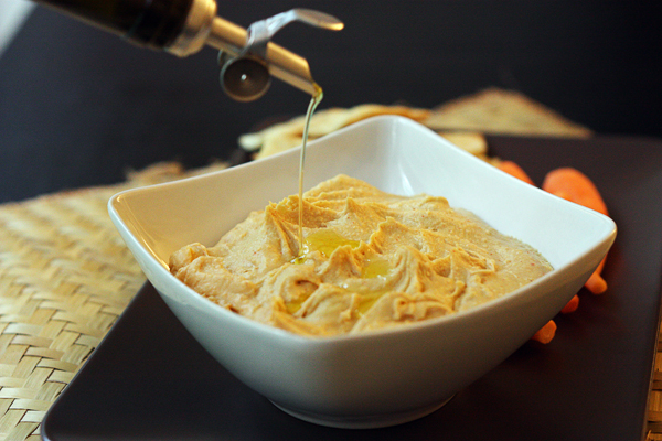 Olive oil drizzle