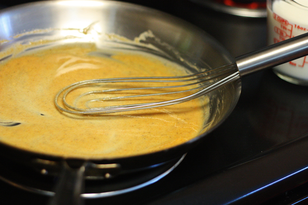 Starting the roux