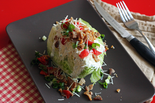 Wedge Salad for dinner