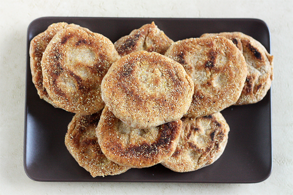 Whole Wheat English Muffins