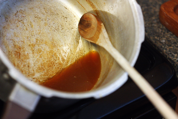 Boiled down apple cider