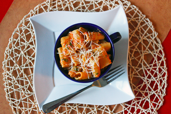 Roasted Red Pepper Pasta