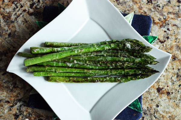 Asparagus Parmesan Spears