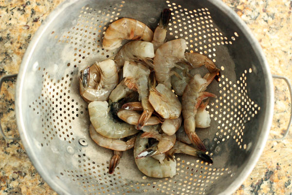 Fresh shrimp!