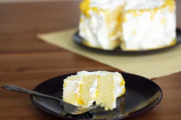 Lemon Meringue Cake