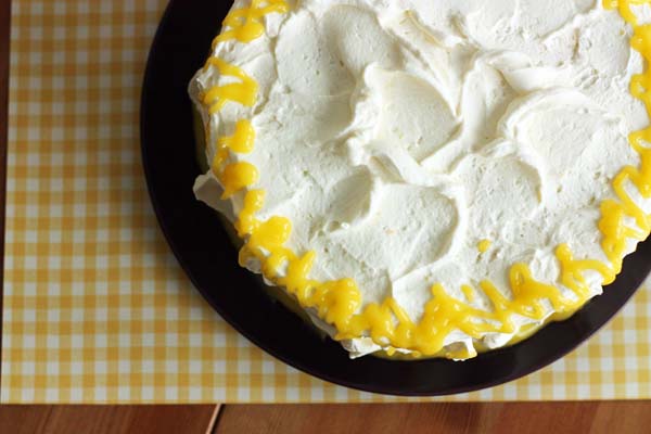 Lemon Meringue Chiffon Cake