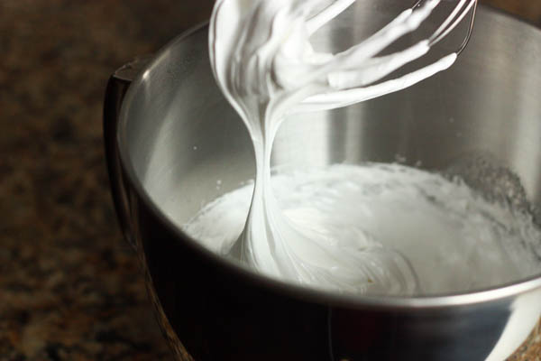Meringue filling