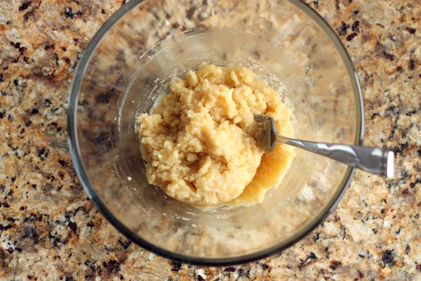 Sticky dough
