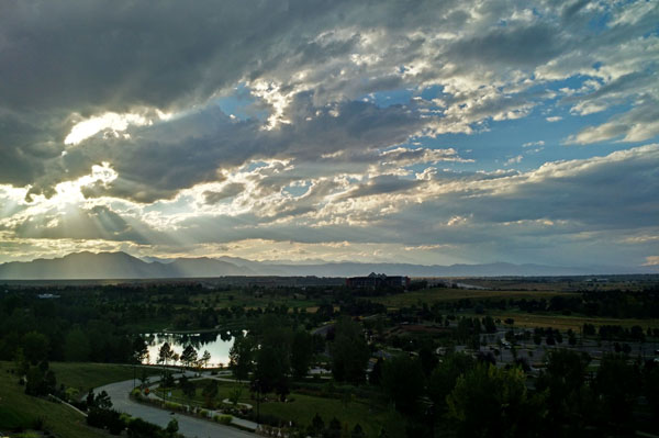 The view from home