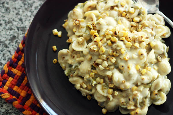 Green Chile and Sweet Corn Mac