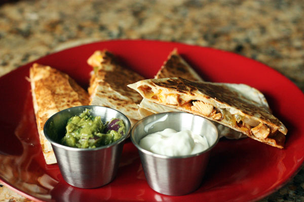 Homemade Quesadillas
